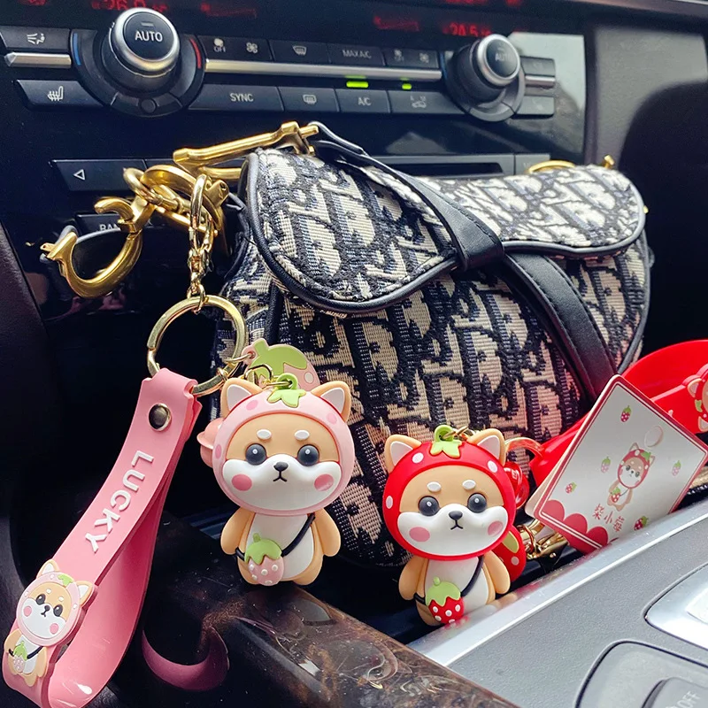 Louis Vuitton LV Shiba Key Holder and Bag Charm