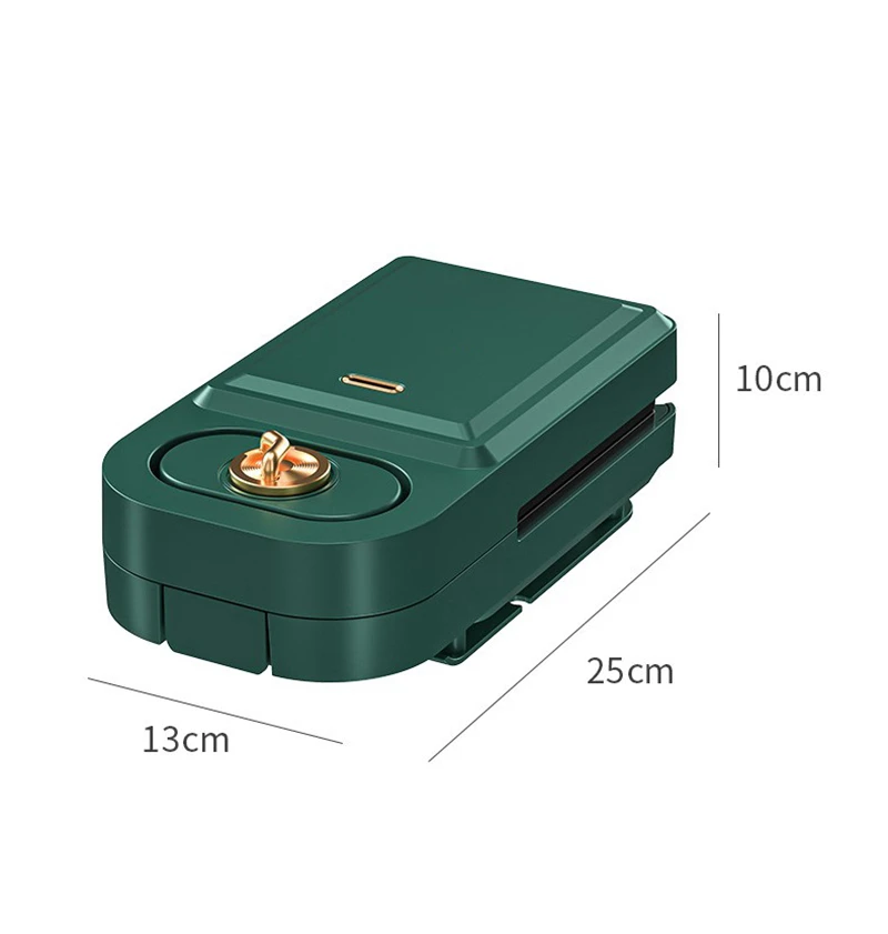 Electric Sandwich Maker Regular Breakfast Maker Waffle Toaster Versatile Takoyaki Pancake Eu Plug Kitchen Appliance