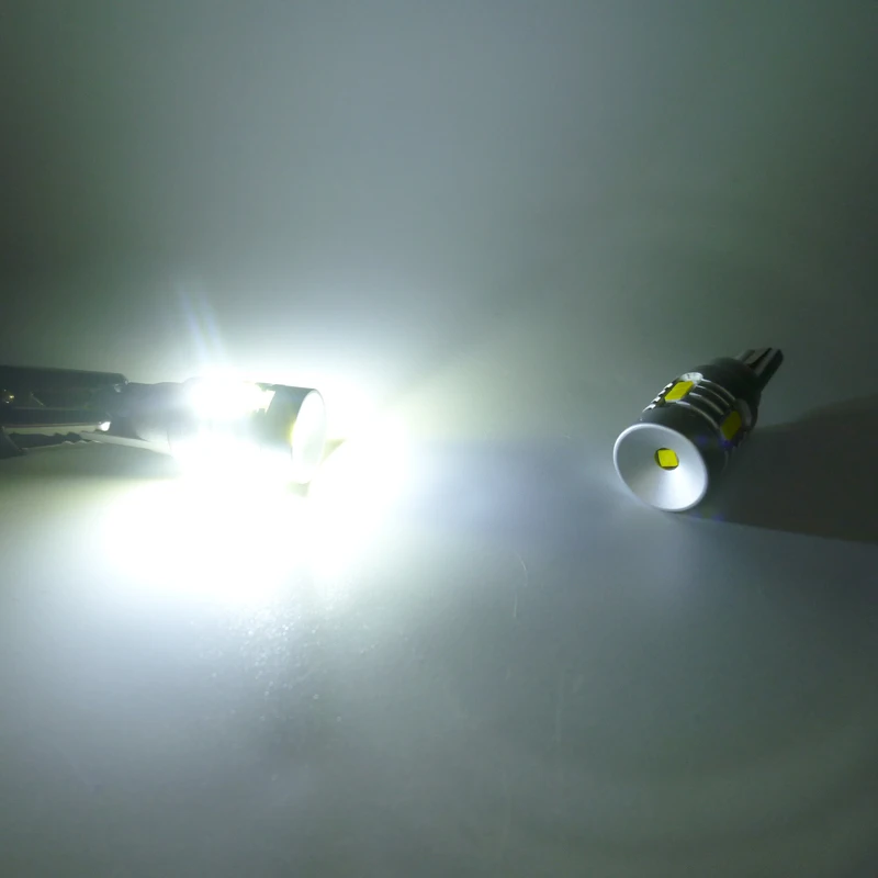 2 шт. T10 светодиодный автомобильный светильник 9 SMD габаритного фонаря W5W WY5W 192 501 хвост Сторона Клин для лампы Парковка купол светильник Canbus Авто Стайлинг 12V