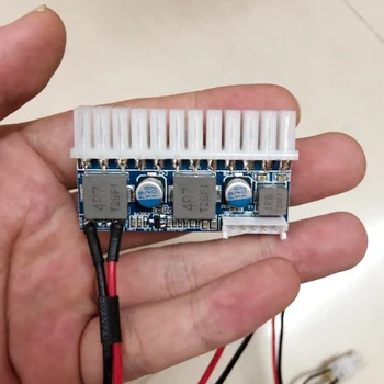 

High Power Replacement Board Durable 24Pin Computers Power Module 12V 180W Tool Mini DC-ATX Inline Supply Accessories