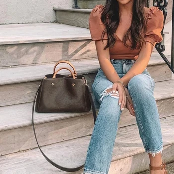 

Hot Selling Classic luxury design Women's handbag Top quality Ladies cross-body bag M0NTAlGNE BB bag Free shipping Size:29x20x13