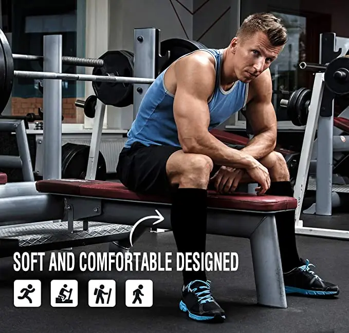 Size S-XXL Compression Socks Men Women Blood Circulation Crossfit Workout Training Sport Recovery Compression Stockings
