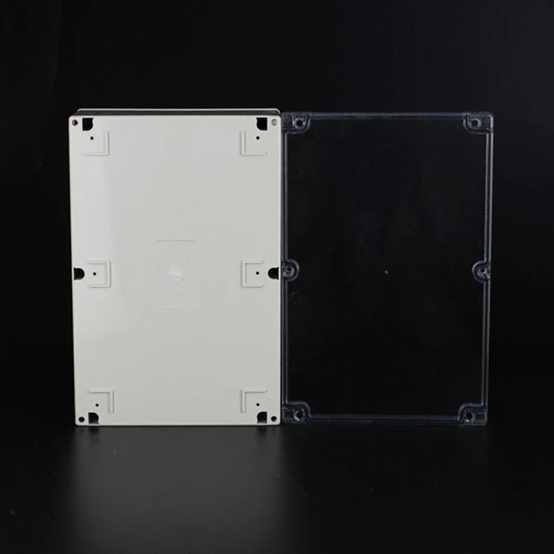 240x160x90 мм ABS IP65 водонепроницаемая Пластиковая распределительная коробка для проводов прозрачный корпус Электронный терминал