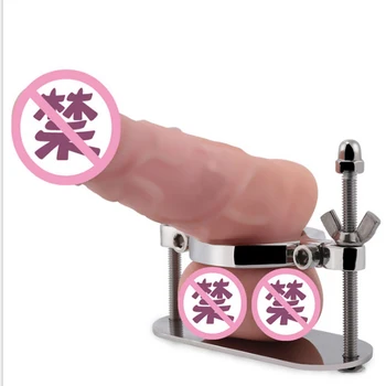 Metal Penis Rings Clamp Sex Toys For Men Masturbators Spike Cockring Clamp Stimulate Crusher Penis Erection Male Chastity Cage 2