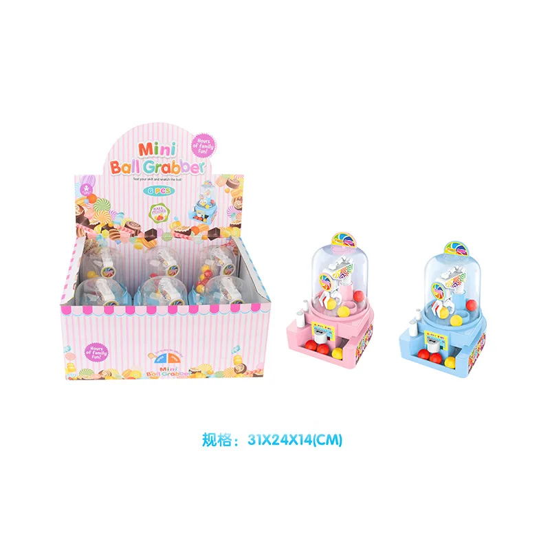 

Mini Catch Ball Machine Manual Catch Crane Machine Catch Candy Machine Children'S Educational Interactive Small Crane Machine