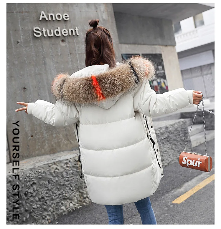 Зимнее пальто для беременных, модный пуховик для беременных женщин, свободное плотное длинное пальто, ветровка, тонкая теплая куртка для беременных