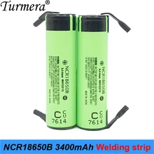 18650 3400mAh Battery 3.7V NCR18650B+stripe Rechargeable Li-ion Battery for Flashlight for 12v electric screwdriver set Turmera 18650 3400mAh Battery 3.7V NCR18650B+stripe Rechargeable Li-ion Battery for Flashlight for 12v electric screwdriver set Turmera