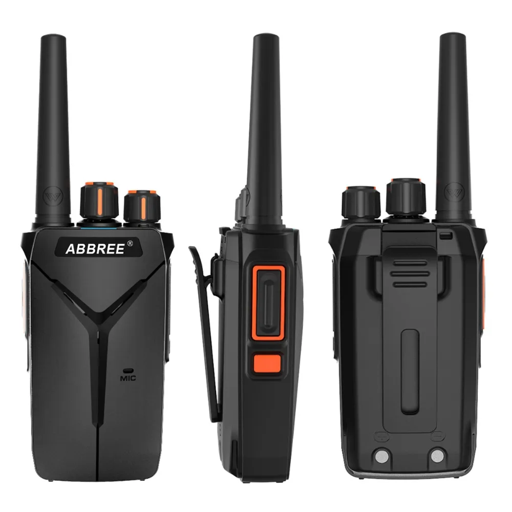 ABBREE AR-F1 мини-рация Портативная радиостанция Uhf Band 400-480 МГц Портативная радиостанция для радиолюбителя HF сетевой, портативный