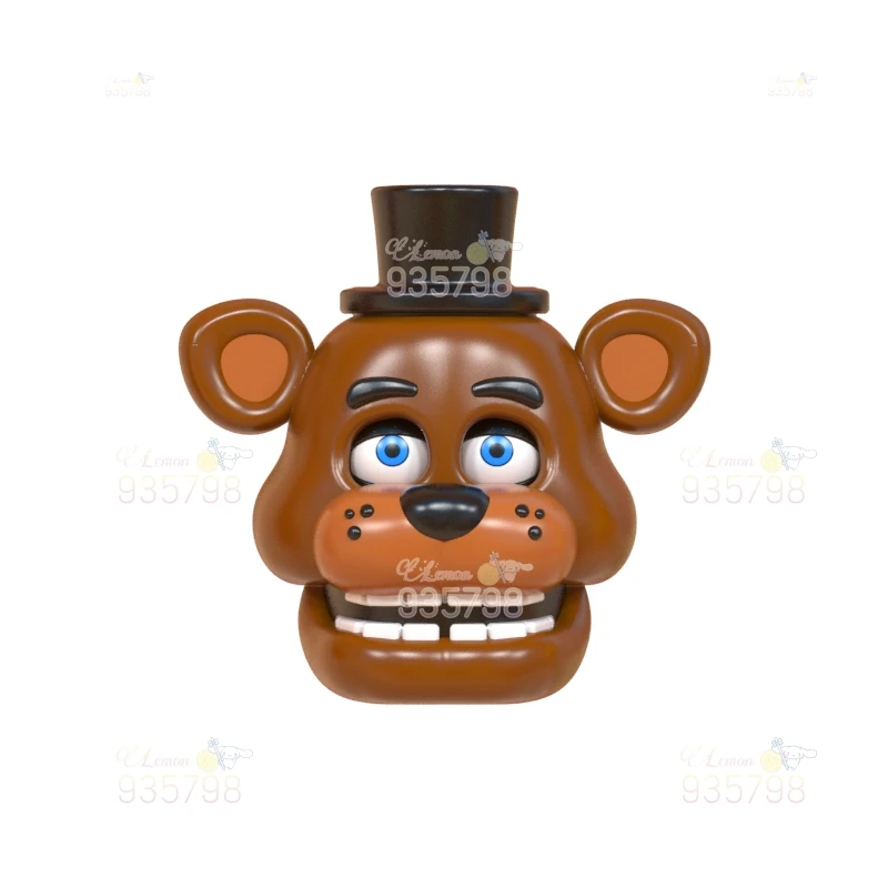 Игрушки серии WM6074 фигурки пять ночей у Фредди голова героя ужаса moc строительные