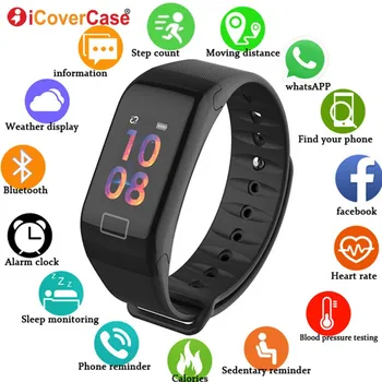 

Smart Watch Wristbands For Samsung Galaxy Note 10 Lite Note10+ 9 8 5 A6s A8s C5 C7 C9 Pro C10 J5 J7 Prime Sport Fitness Bracelet