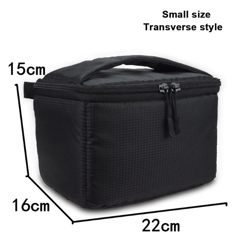 Waterproof DSLR Camera Inserts Bag Portable Inner Partition Padded Protector Bag Super Thick Drop-Proof Liner Inserts Handbag camera backpack for women