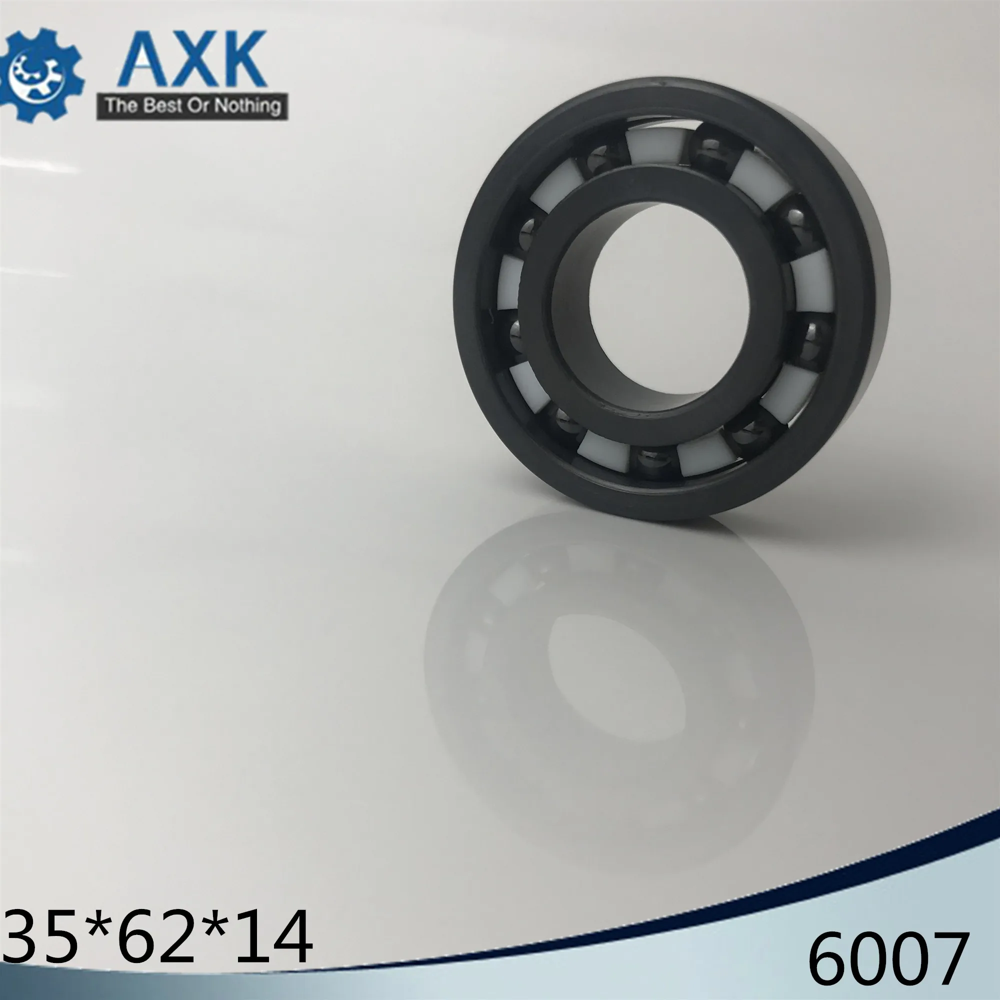 6007 Full Ceramic Bearing ( 1 PC ) 35*62*14 mm Si3N4 Material 6007CE All Silicon Nitride Ceramic Ball Bearings