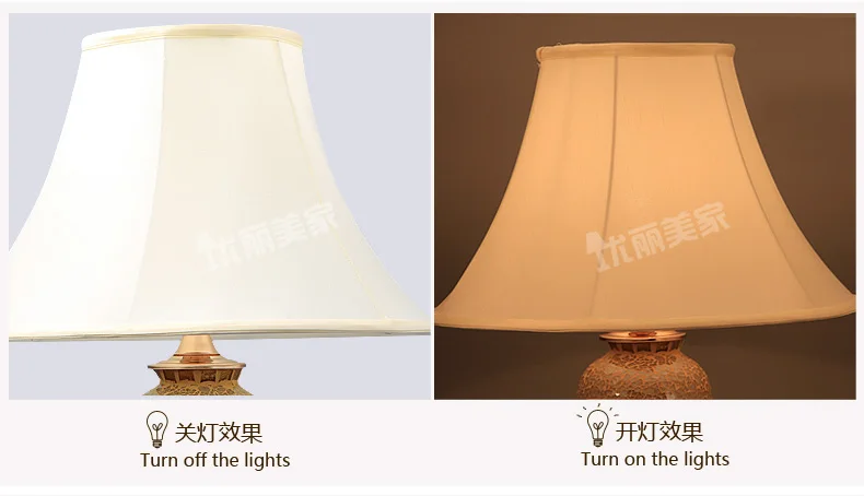 MengDengWei Modern Table Lamp Shades Pleated, Large Size Fabrics Decorative Floor Lamp Shade Cover, E27
