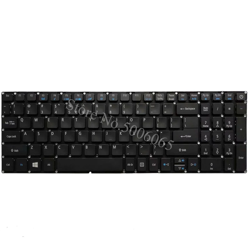 US клавиатура для ноутбука acer Aspire E5-573 E5-573T E5-573TG E5-573G LV5T_A50B Extensa EX251 EX2511G черный