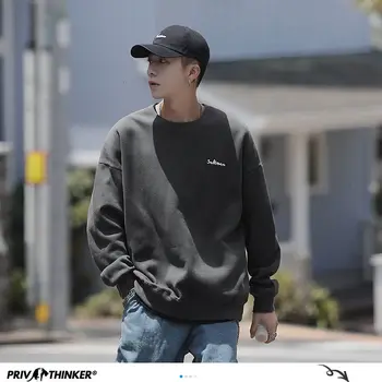 

Privathinker Harajuku Men's 10 Colors Sweatshirts Letter Printed Autumn Hoodies For Men 2020 Korean Man Oversized Pullovers