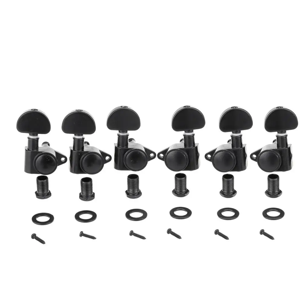 

Musiclily Economy 3L3R Roto Style Sealed Guitar Machine Heads Tuners Tuning Keys Set for Gibson or Epiphone Les Paul SG ES