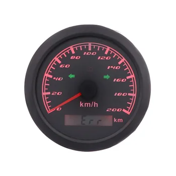 

85mm Car Boat GPS Speed Gauge with 120km/h 200km/h GPS Speedometer Gauge fit for 9~32V