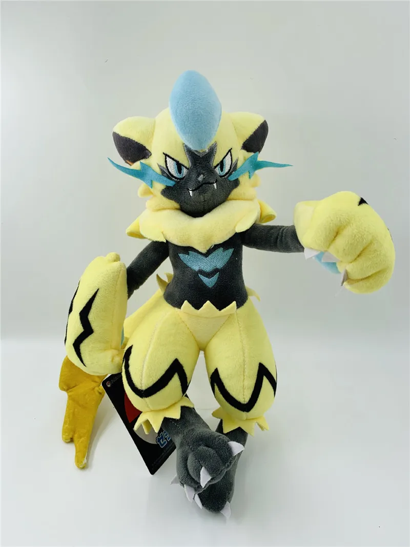 32cm Big Size Zeraora Cartoon Plush Toys Anime Cartoon Birthday Cosplay Gift for Kids Children  (2)