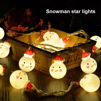 

Holiday LED light Christmas New Year's 40PCS LED Light String Outdoor Waterproof Holiday Lighting For Party Decor Street Festoon