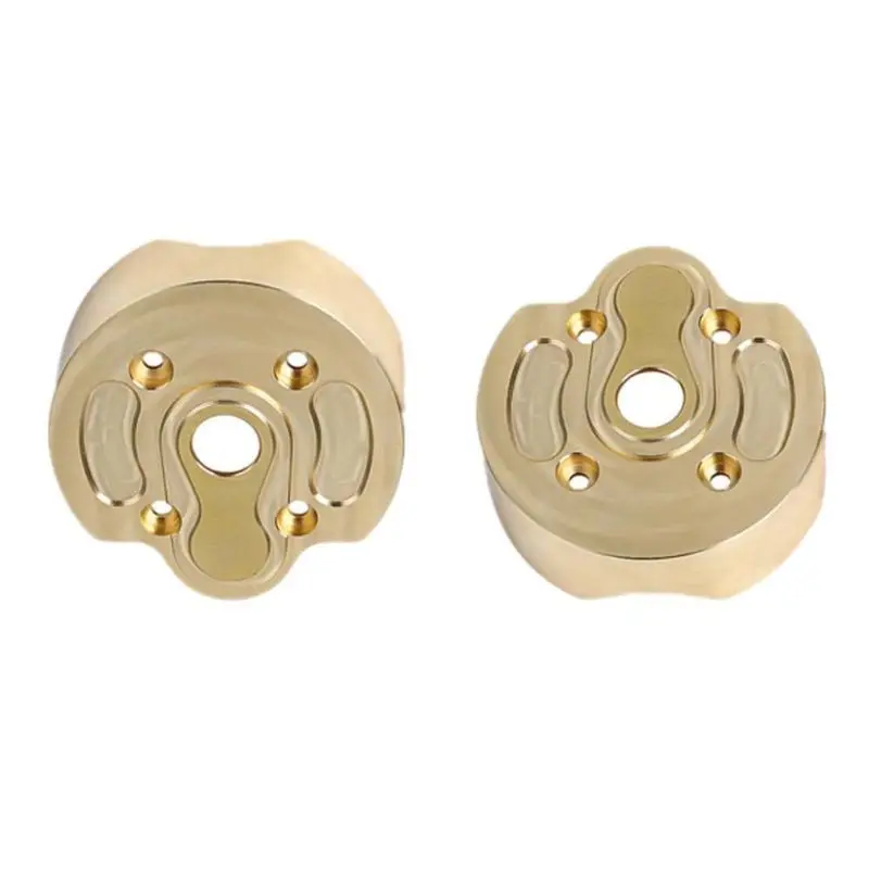 

1 Pair Front and Rear Wheel Universal Balance Weight Brass Counterweight for Axial SCX10 III AXI03007 RC Crawler Car