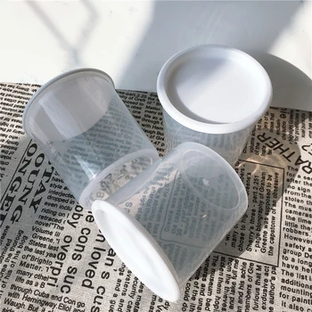 

Happy Monkey 20pcs/Lot Slime Box Containers 300ml New Plastic Storage Box For Fluffy Cloud Clear Crunchy Slime Clay In Stock