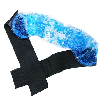 

Reusable Head Gel Ice Pack for Head Headache Ice Pack Wrap with Elastic Strap Migraine Pain Relief