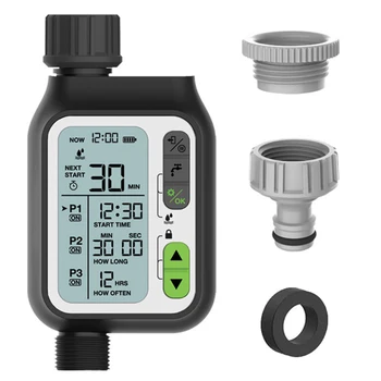 

Irrigation Timer LCD Sn Electronic Automatic Sprinkler Controller Outdoor Garden Watering Device Irrigation Tool