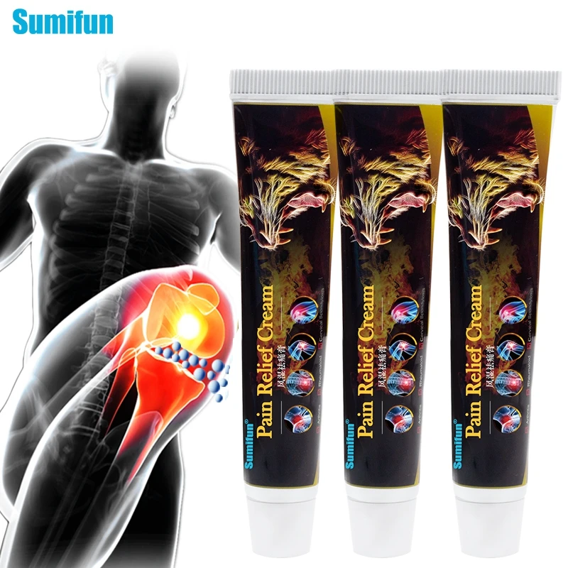 

3pcs Tiger Balm Cream Rheumatoid Oinment For Neck Joint Painkiller Patch Arthritis Rheumatoid Orthopedic Medical Tiger Balm