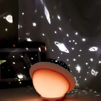 

LED Colorful Night Lamp Projector Starry Sky Lamp Sleep Romantic Bedroom Bedside Atmosphere Lamp With USB Cable for Kid Presents