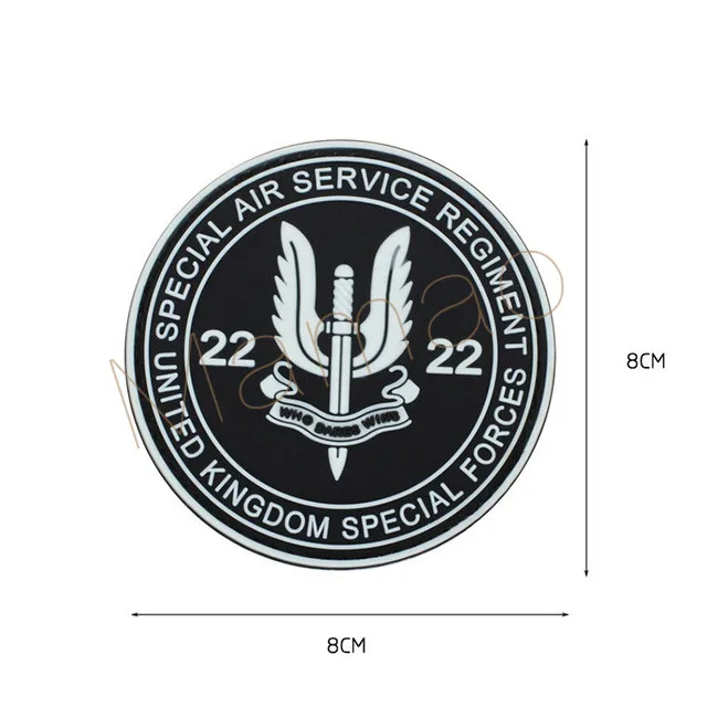 Британская 22-я специальная авиационная служба SAS S.A.S. Патч военный Британский спецназ армии, которая осмелится получить патч-значок