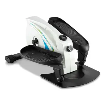 

Elliptical Trainer ABS Iron Non-electric Model White & Blue ship from US drop shipping