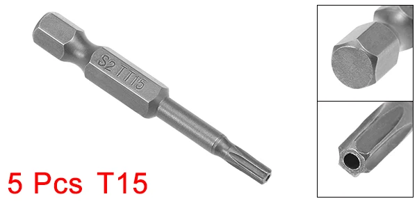 H1or4x50LxTT15 5pcs Uxcell 5/10 шт. отвертка бит Магнитный болты с шестигранной головкой отвертки бит S2 сплав Сталь для электрических воздушных дрелей 14 различных размеров - Цвет: H1or4x50LxTT15 5pcs