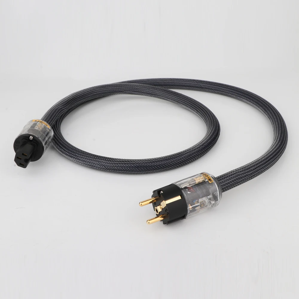 Hi-End 4 Square Hifi Audio EU/US кабель питания из чистой меди | Электроника
