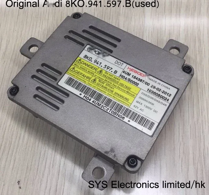 1 шт OEM xenon HEBODA D3S для A6 A4 A3 Q5 Q3 Passat Je tta оригинальный скрытый балласт + провод 1036060024