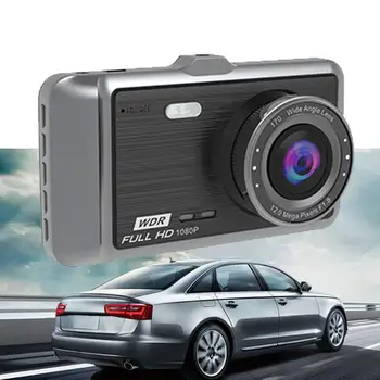 

1set 4 Inch IPS Full HD 1080P Car Driving Recorder Car DVR Driving Recorder Wide Angle Lens Car Dash Cam