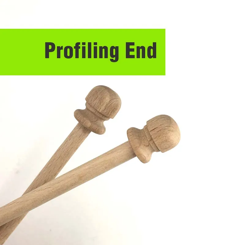 Wooden Honey Frizzler 2PCS Beech Wood Solid Wood Hard WoodHoney Dipper Wooden Stiring Spoon Kitchen Utensils