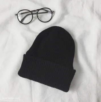 A1 Новинка, Женская Зимняя кепка, утолщенная, Вязанная, Skullies beanie, шапки, уличная, повседневная, хип-хоп, теплая, мягкая, капот, бини, зимние шапки и кепки s - Цвет: A1