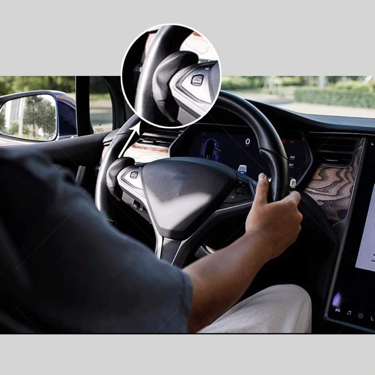 Car Steering Wheel Booster For Tesla Model 3 S X Y