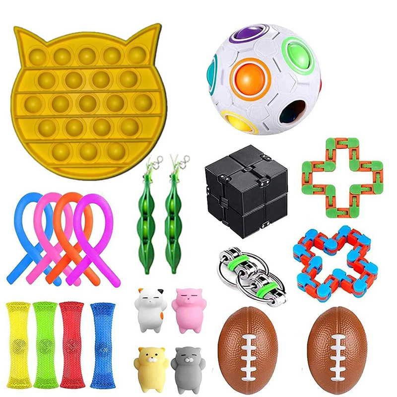 Fidget Sensory Toy Fidget Set Stress Relief Toys Autism Anxiety Relief Stress 