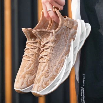 

Casual Men Breathable Trend Shoes High Quality Lightweight Sneakers Anti-skid Shockproof Comfortable Men Shoes Zapatillas Hombr