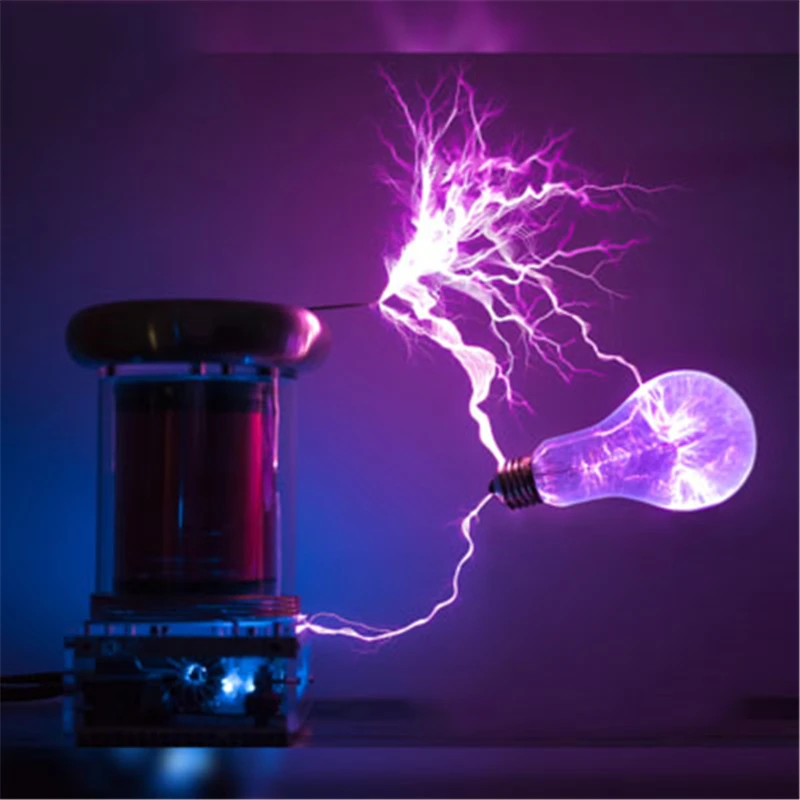 0,2 м твердотельная катушка Tesla/музыкальная катушка Tesla/Lightning Storm LIGHTNING STORM
