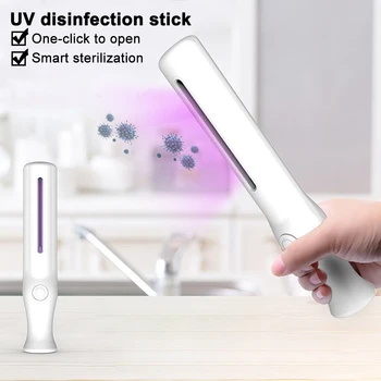 

Portable Handheld Uv Germicidal Lamp Disinfection Lamp Home Travel 2w Sterilization Lamp Home Travel Portable Light New