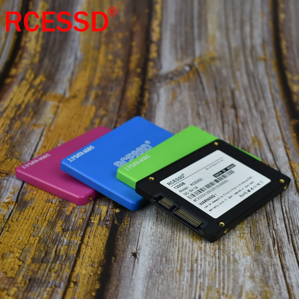 RCESSD пластиковый Внутренний твердотельный жесткий диск HDD 64 ГБ 120 128 240 256 360 480 512 ТБ 2