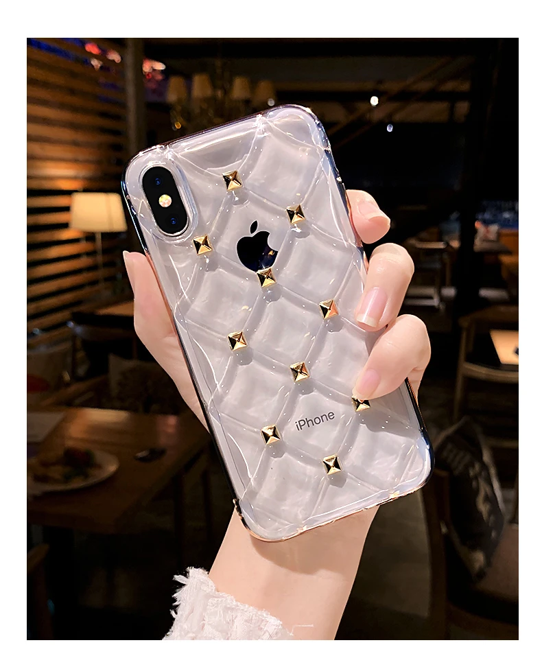 creative water sense Для iPhone x Силиконовый 8plus полная защита осень 6S женский 7p модный бренд персональный xsmax мягкий для huawei P30/por - Цвет: creative water sense