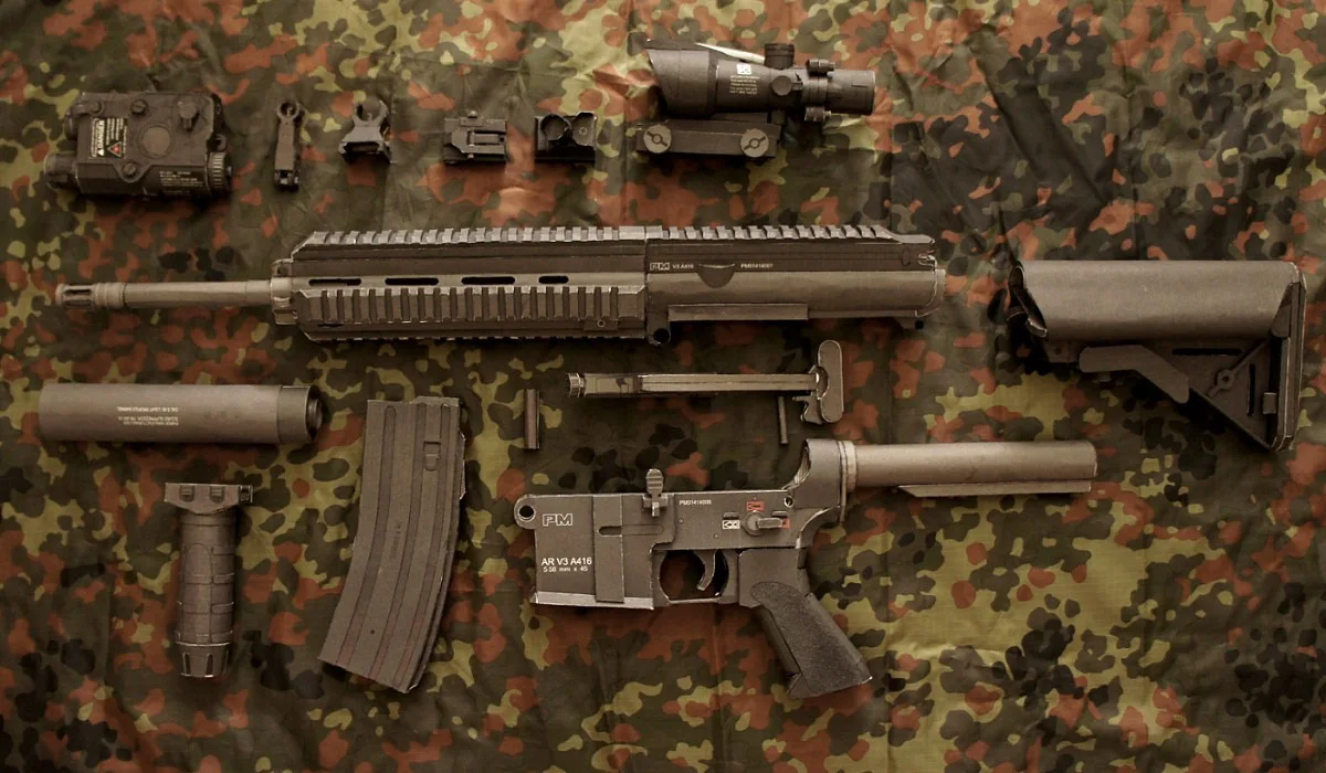 PM AR V3A416 Disassembled smal