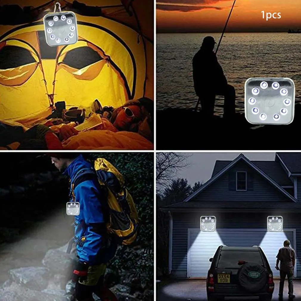 Фонарь для кемпинга на солнечной батарее с 7 разноцветными светодиодными лампами и Usb Перезаряжаемый встроенный беспроводной Смартфон совместимый