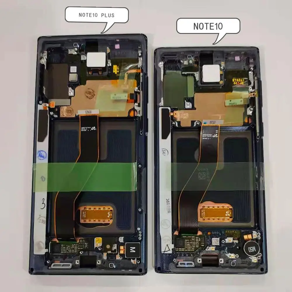 

For Samsung Galaxy Note 10 Lcd N970F N9700 with Frame Display Touch Screen Digitizer For Samsung note10+ LCD N975 N9750/DS