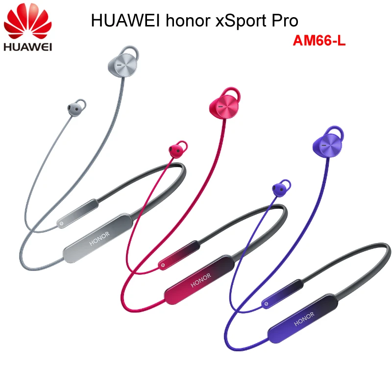 Оригинальная Bluetooth гарнитура HUAWEI honor xSport Pro AM66 L спортивные водонепроницаемые