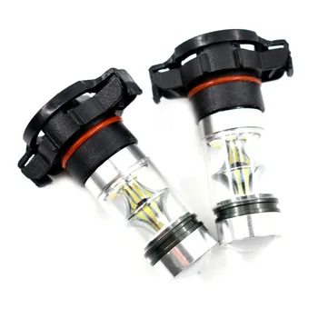

2x 5202 H16 PS24W forCREE High Power 100W 6000K Super White LED Fog DRL Lights Bulb