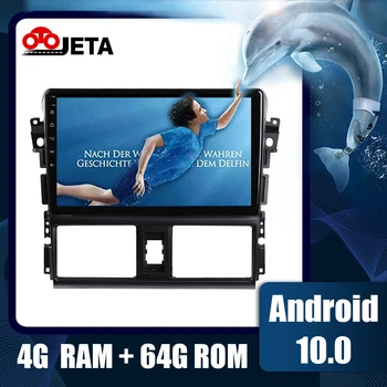 

Android 10.0 2din Car Radio Multimedia Player For Toyota Vios Yaris 2014 2015 Accessories Gps Navigation Head Unit Rear Camera